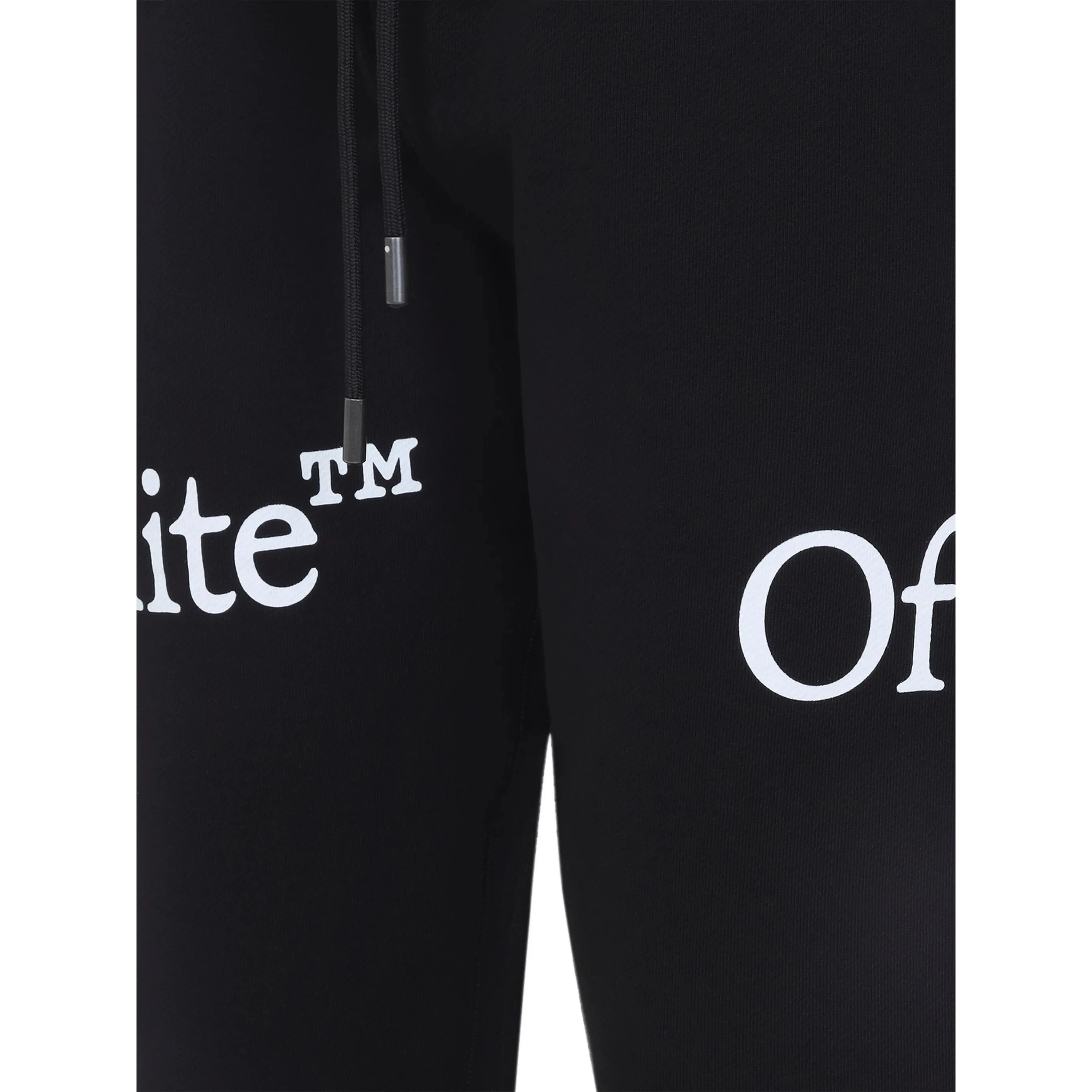 Off White Trousers Black