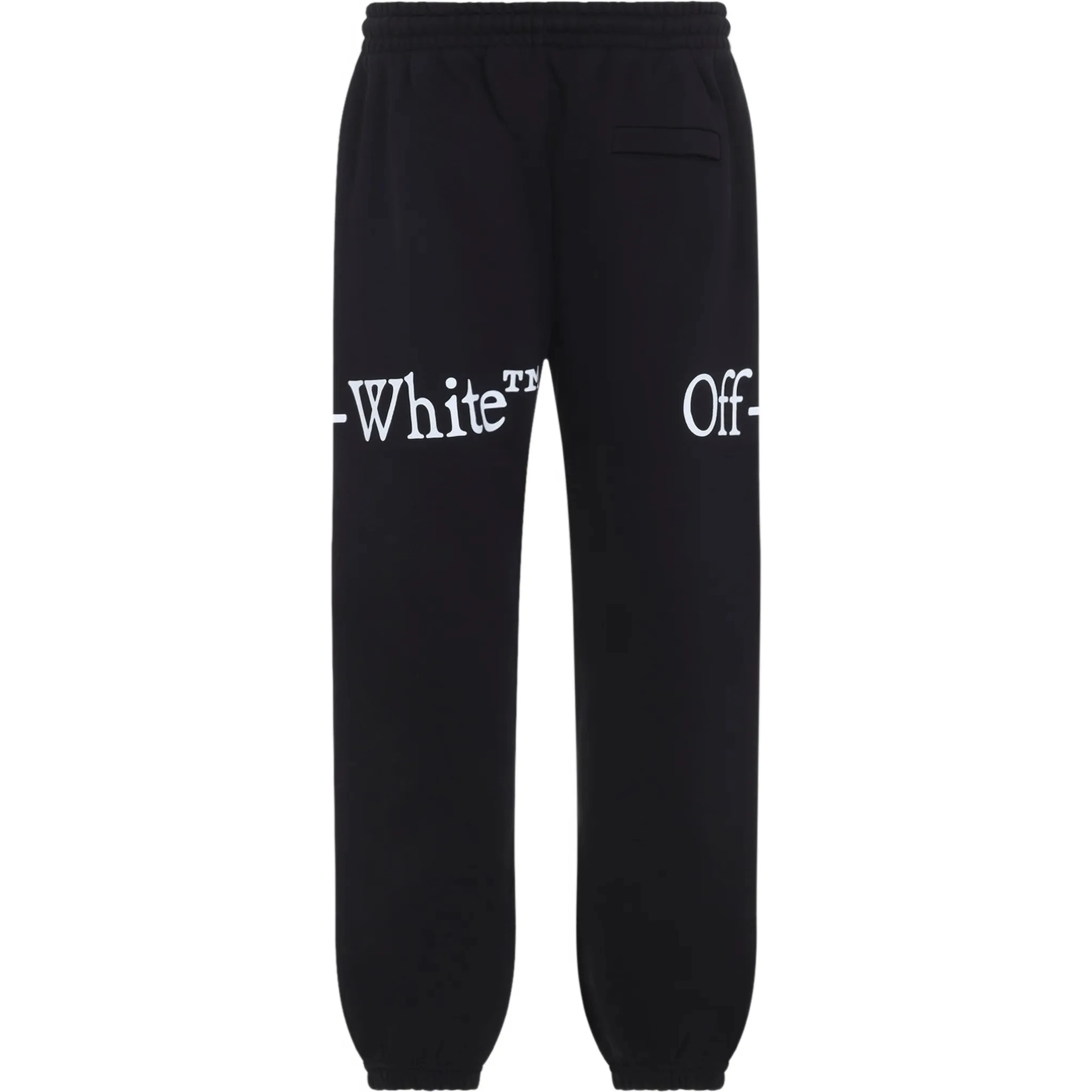 Off White Trousers Black