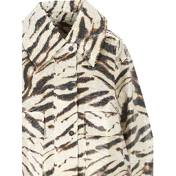 GANNI Jackets egret