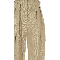MUGLER Trousers Beige