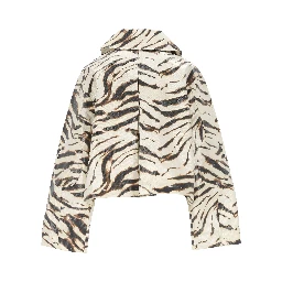 GANNI Jackets egret