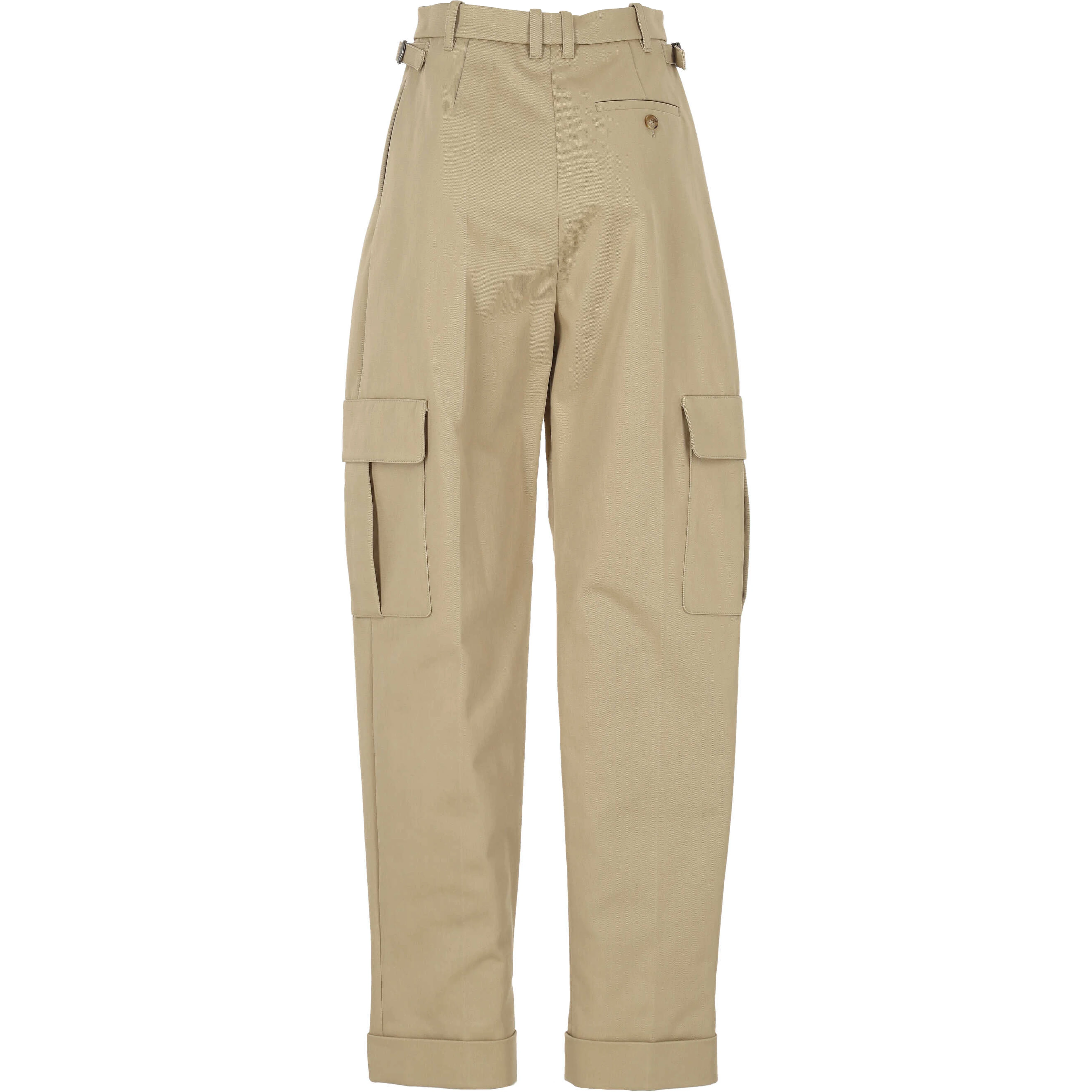 MUGLER Trousers Beige