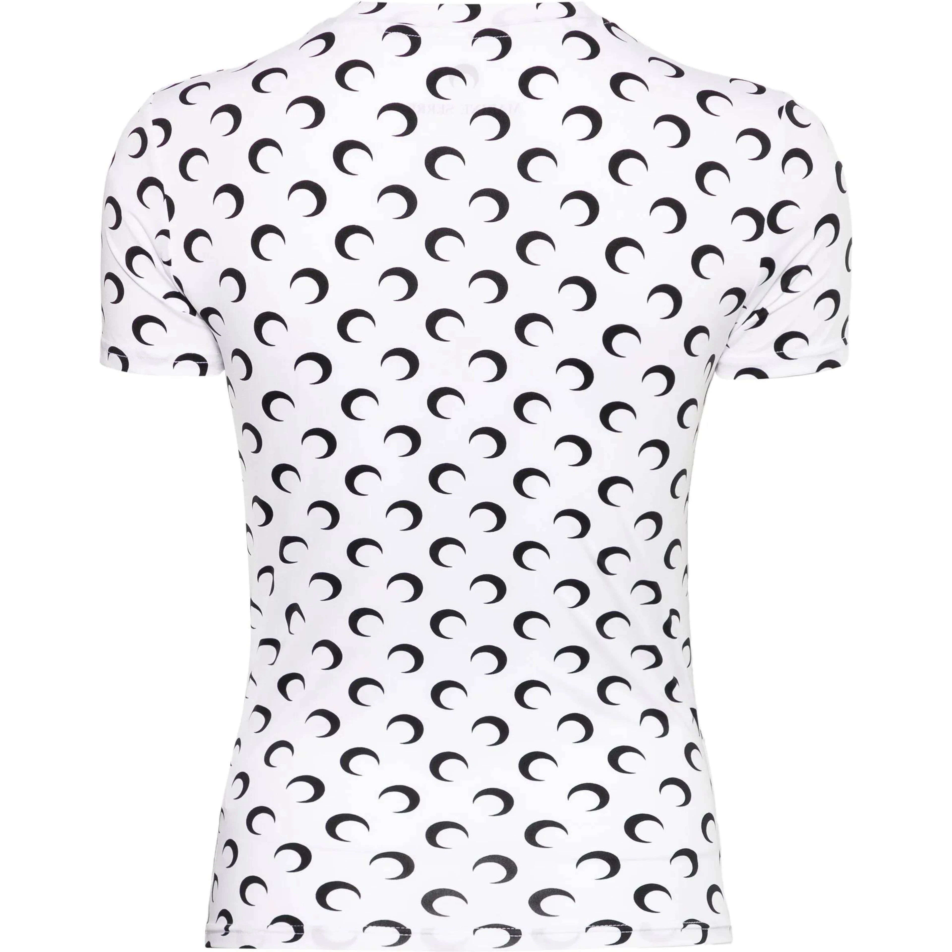 MARINE SERRE T-shirts and Polos Optical white