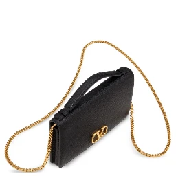 Valentino Garavani Wallets Black