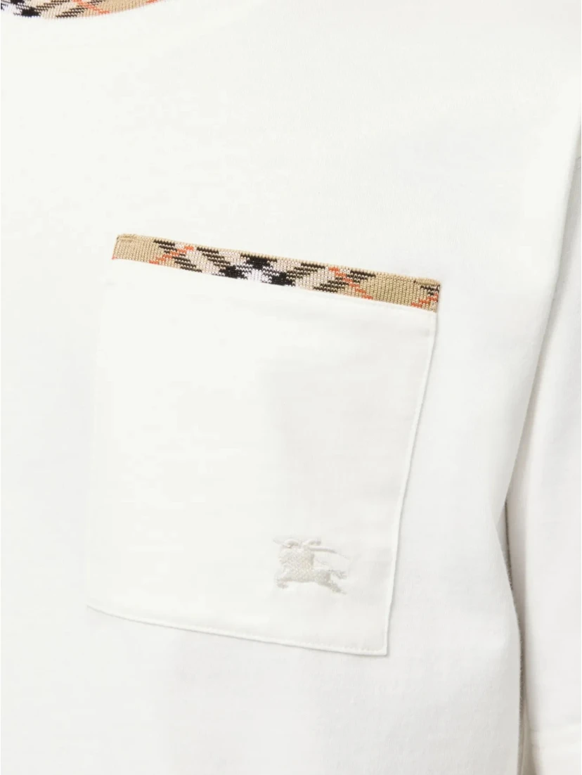 Burberry T-shirts and Polos Chalk