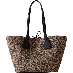 Borbonese Bags.. Natural/Black