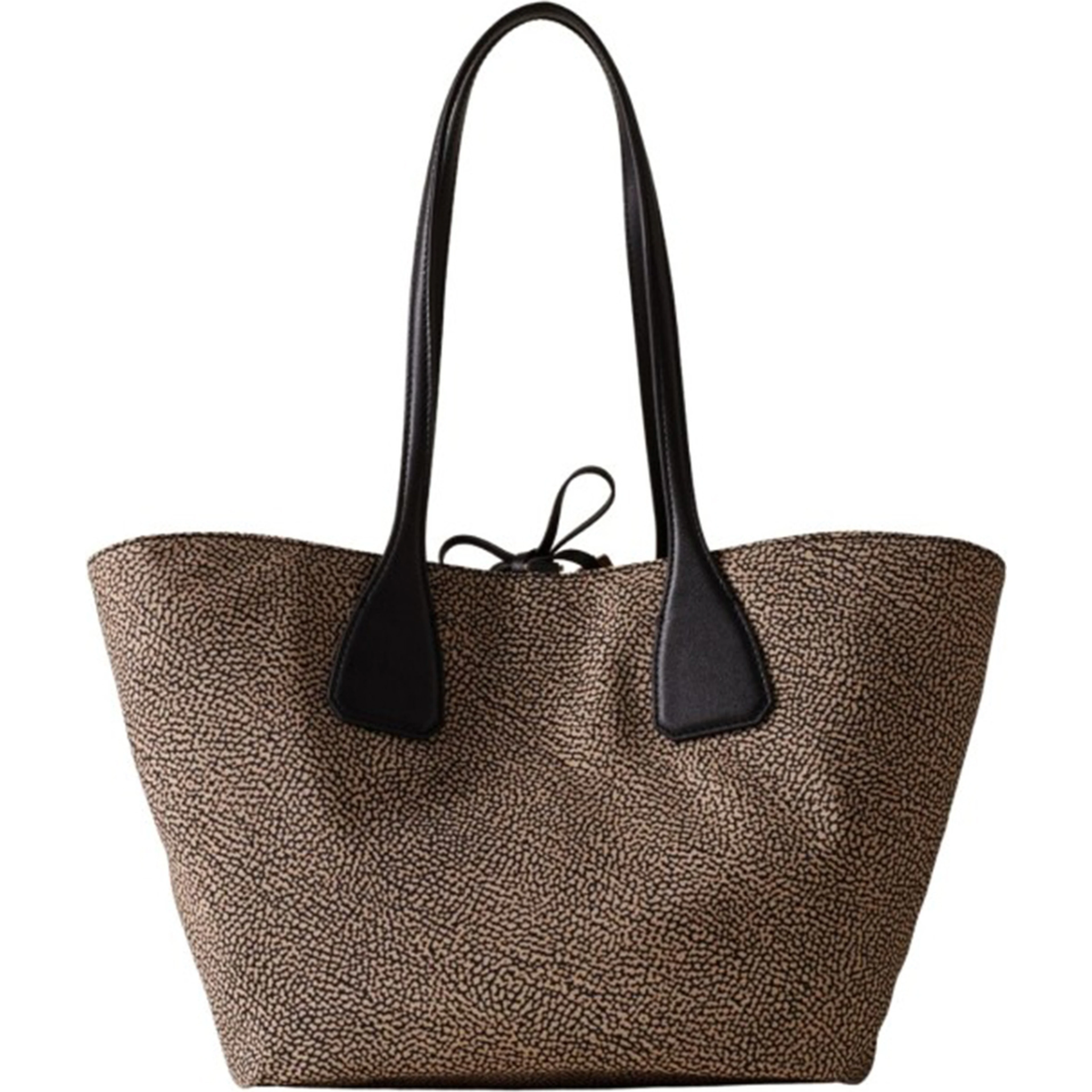 Borbonese Bags.. Natural/Black