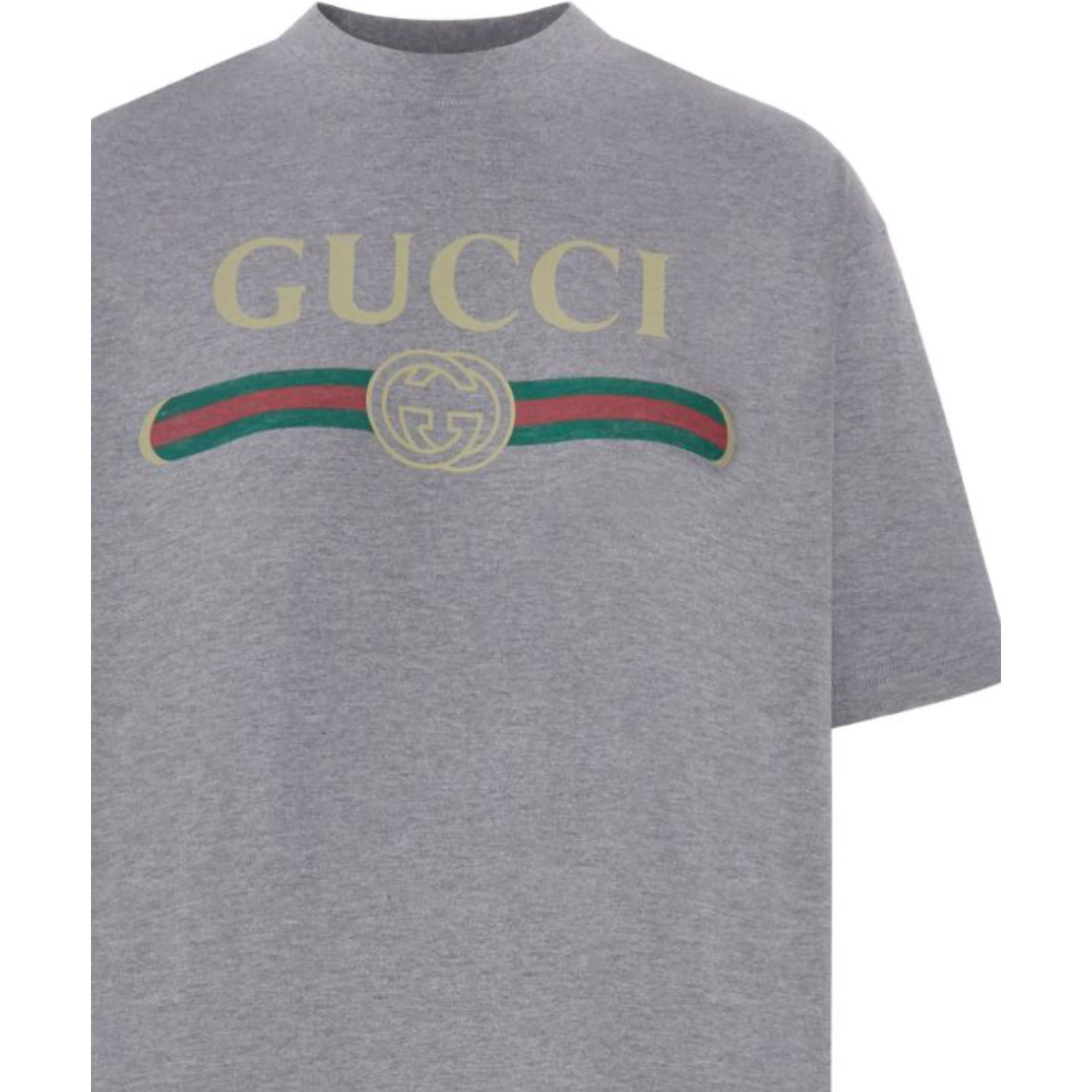 Gucci T-shirts and Polos Grey