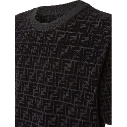 Fendi T-shirts and Polos Black/Black