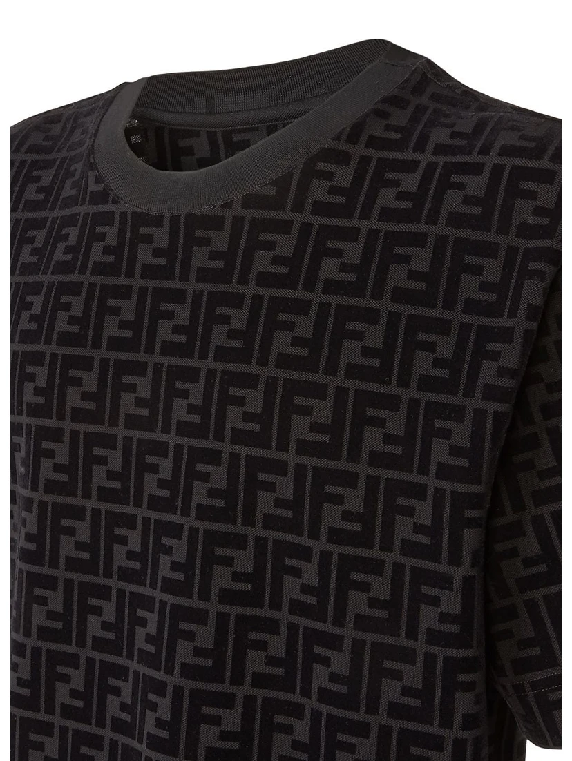 Fendi T-shirts and Polos Black/Black