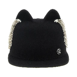 Black Wool Hat