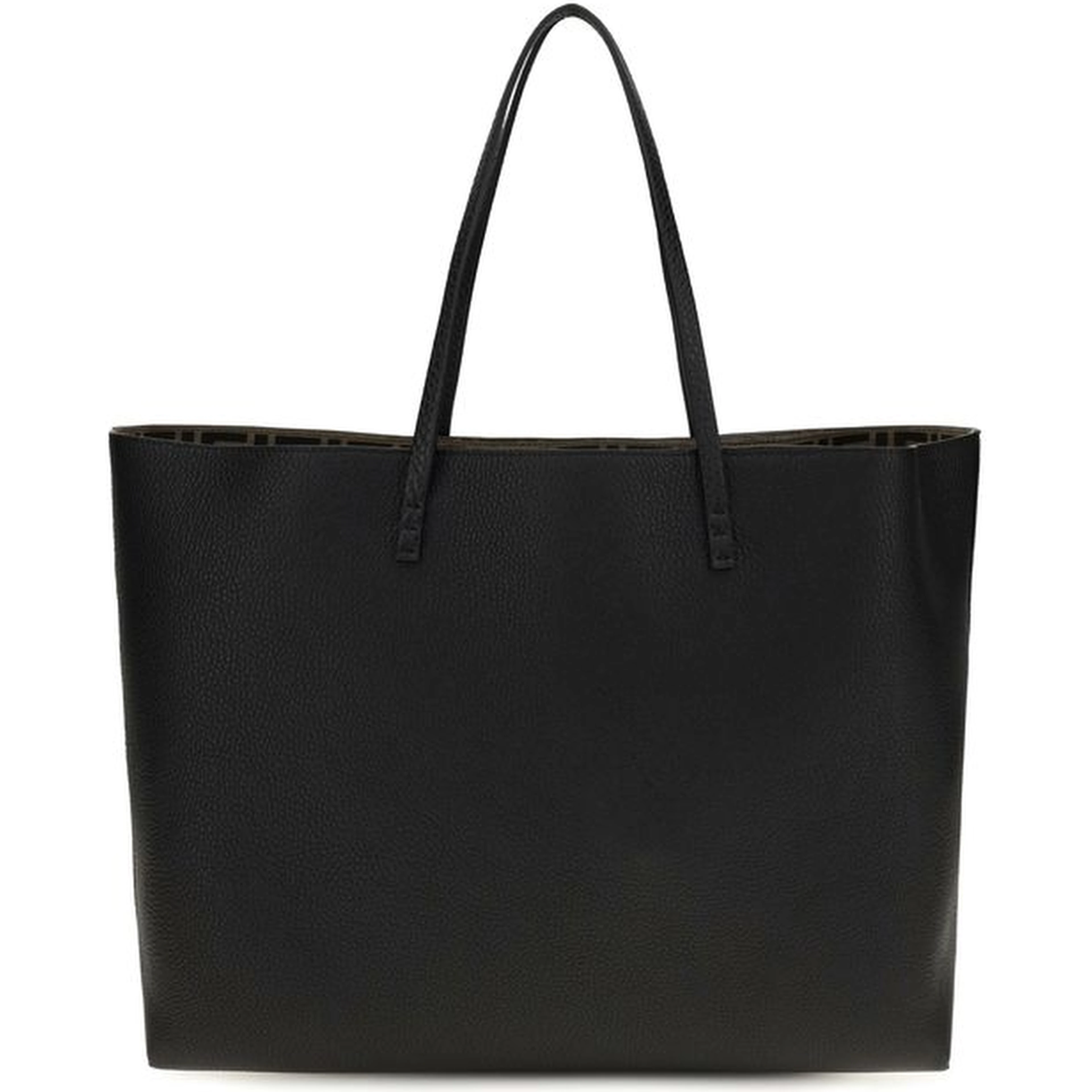 Black Calf Leather Bos Taurus Shoulder Bag
