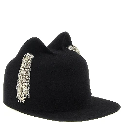 Black Wool Hat