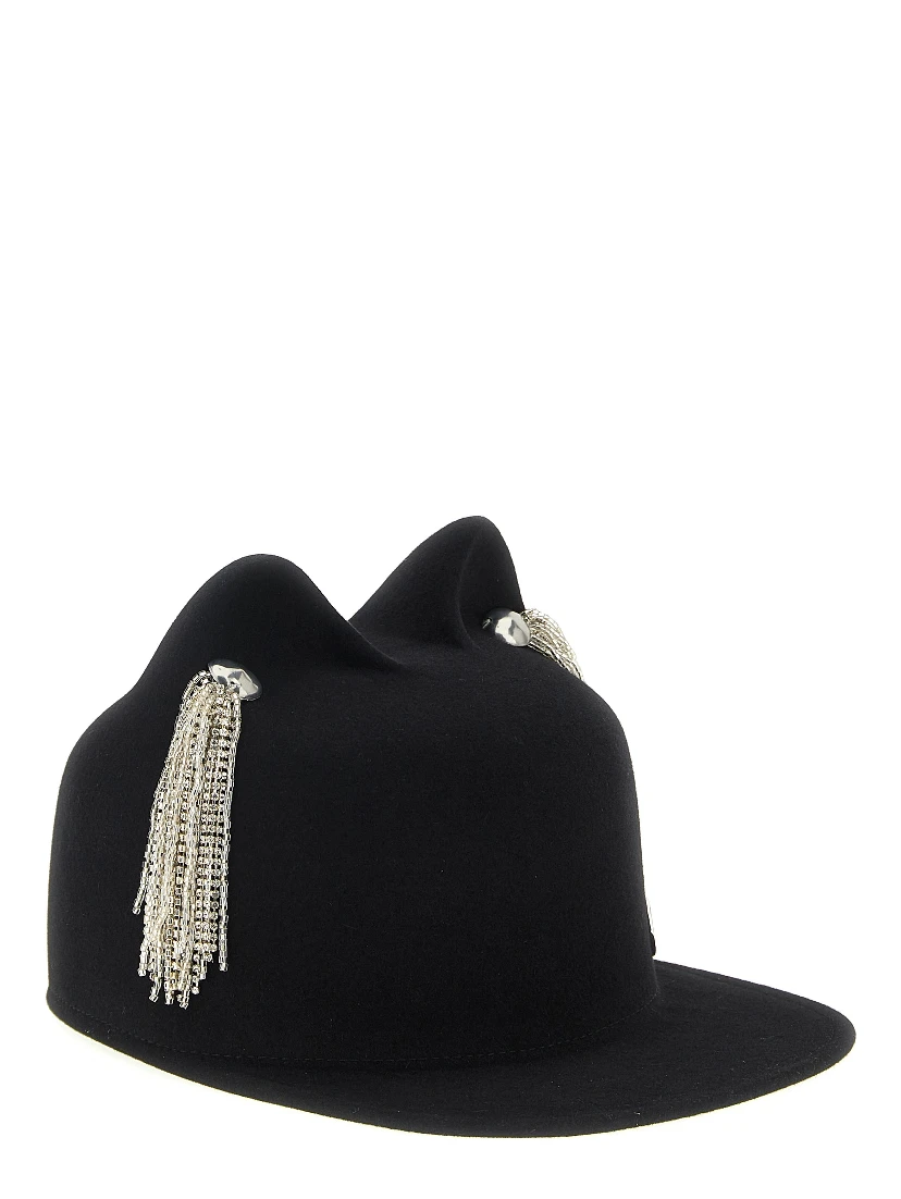 Black Wool Hat