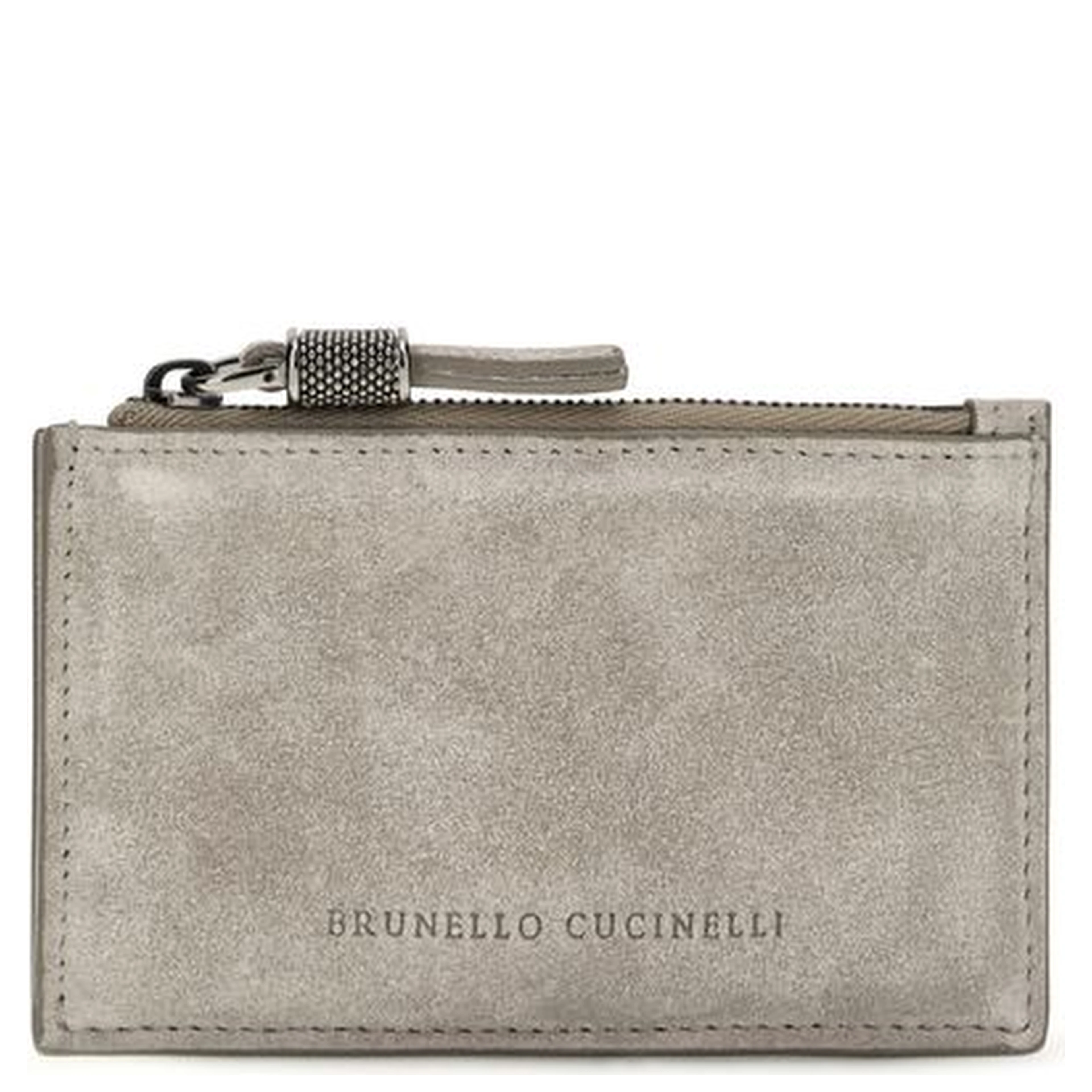 Gray Calf Leather Bos Taurus Wallet