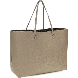 Beige Calf Leather Bos Taurus Shoulder Bag