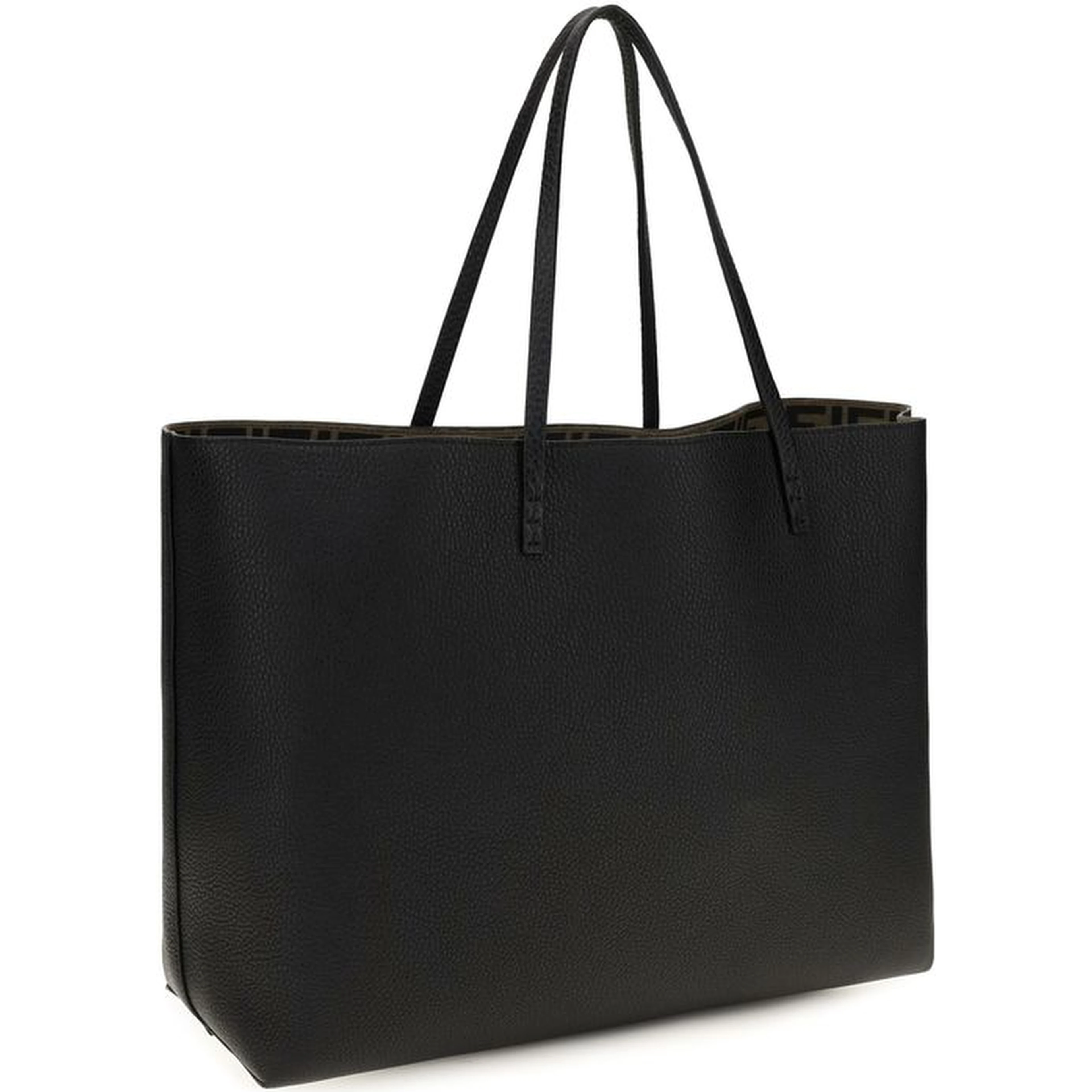 Black Calf Leather Bos Taurus Shoulder Bag