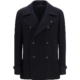 Blue Wool Oves Aries Coat
