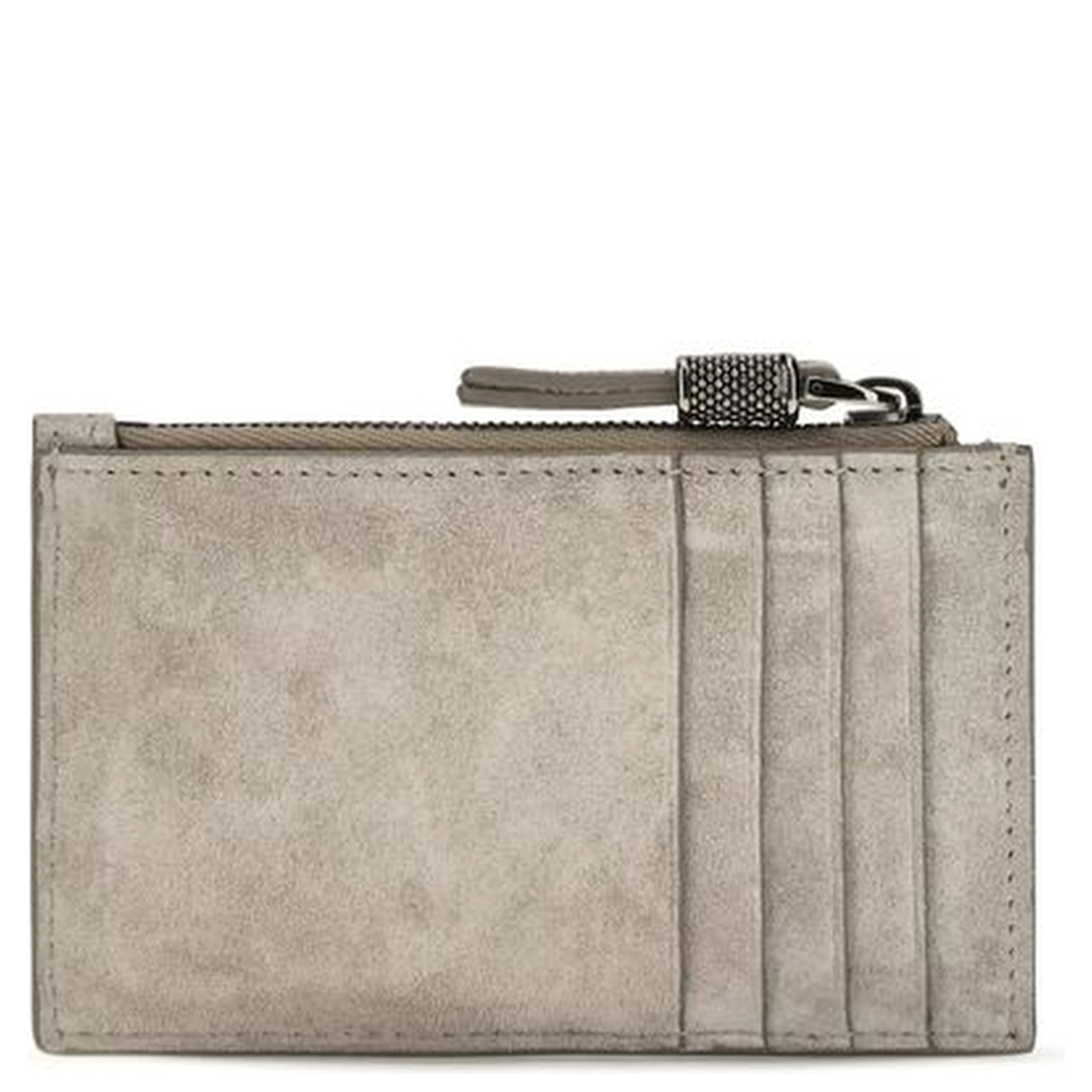 Gray Calf Leather Bos Taurus Wallet