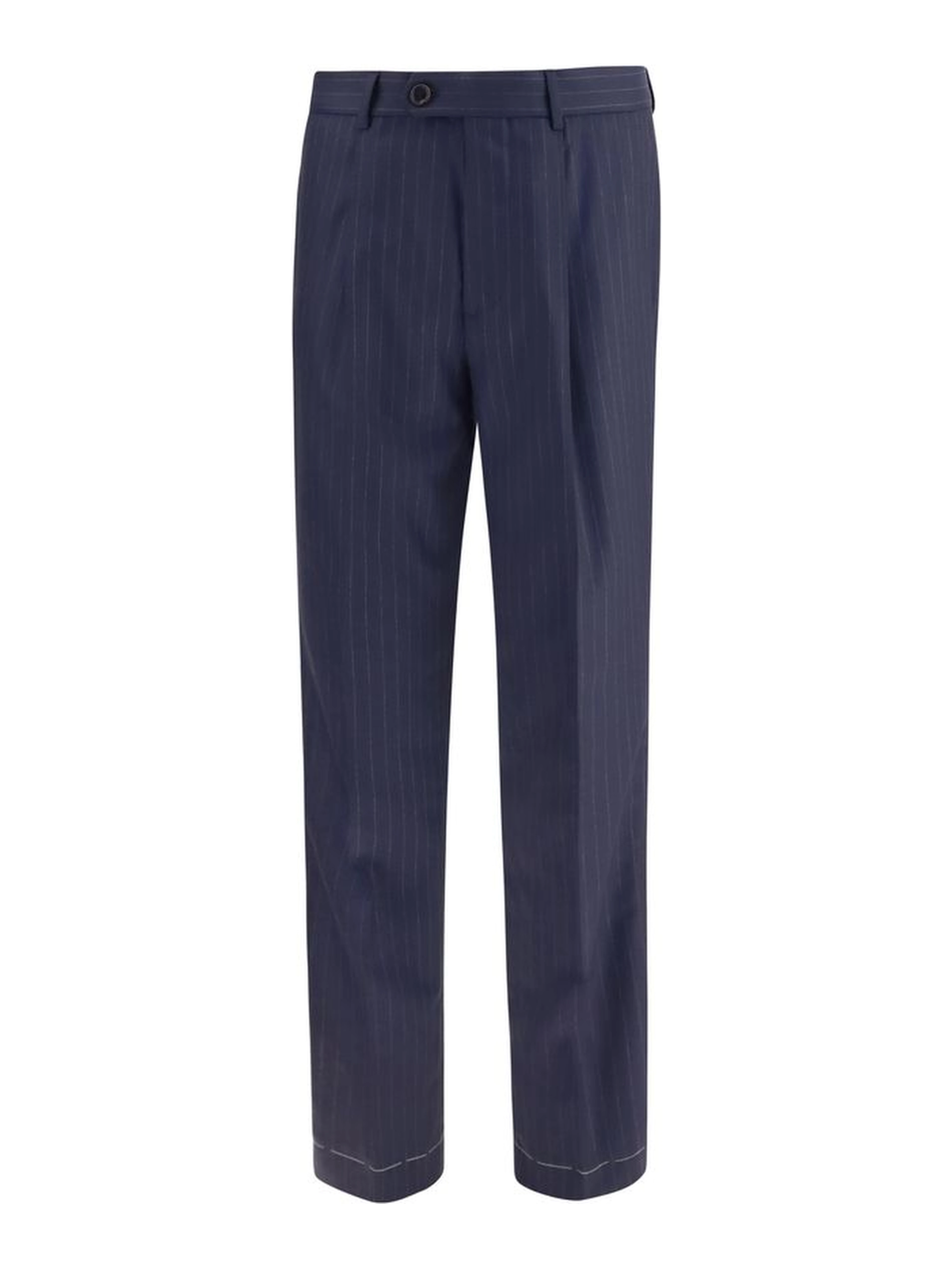 Blue Wool Oves Aries Dress Pants