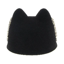Black Wool Hat