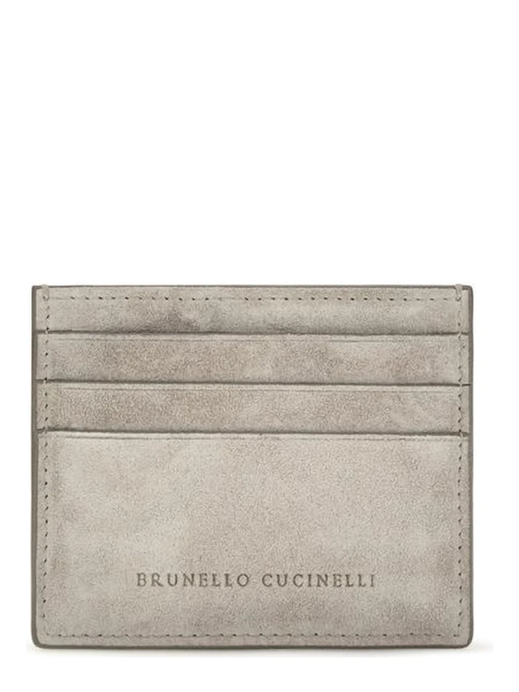 Gray Calf Leather Bos Taurus Wallet