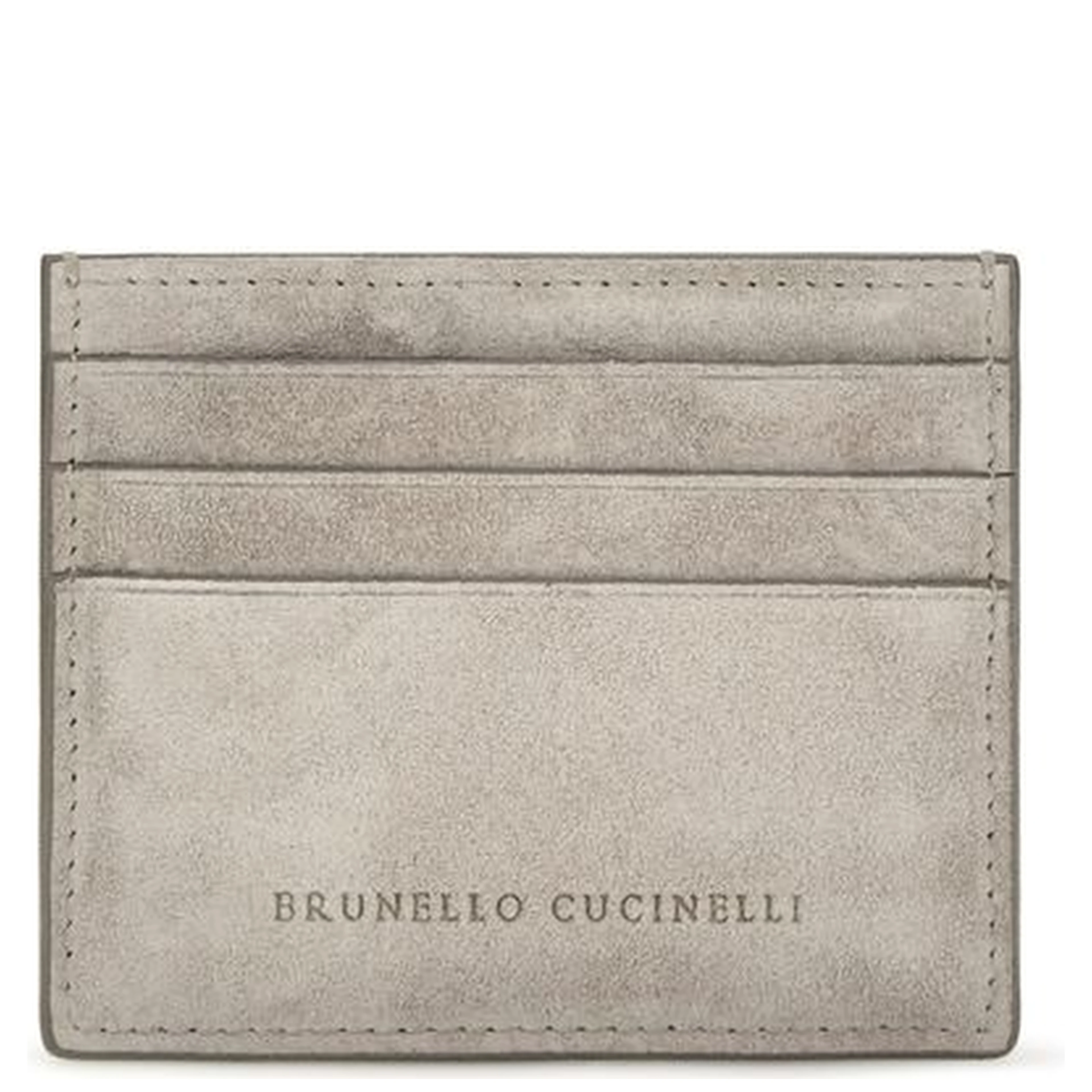 Gray Calf Leather Bos Taurus Wallet