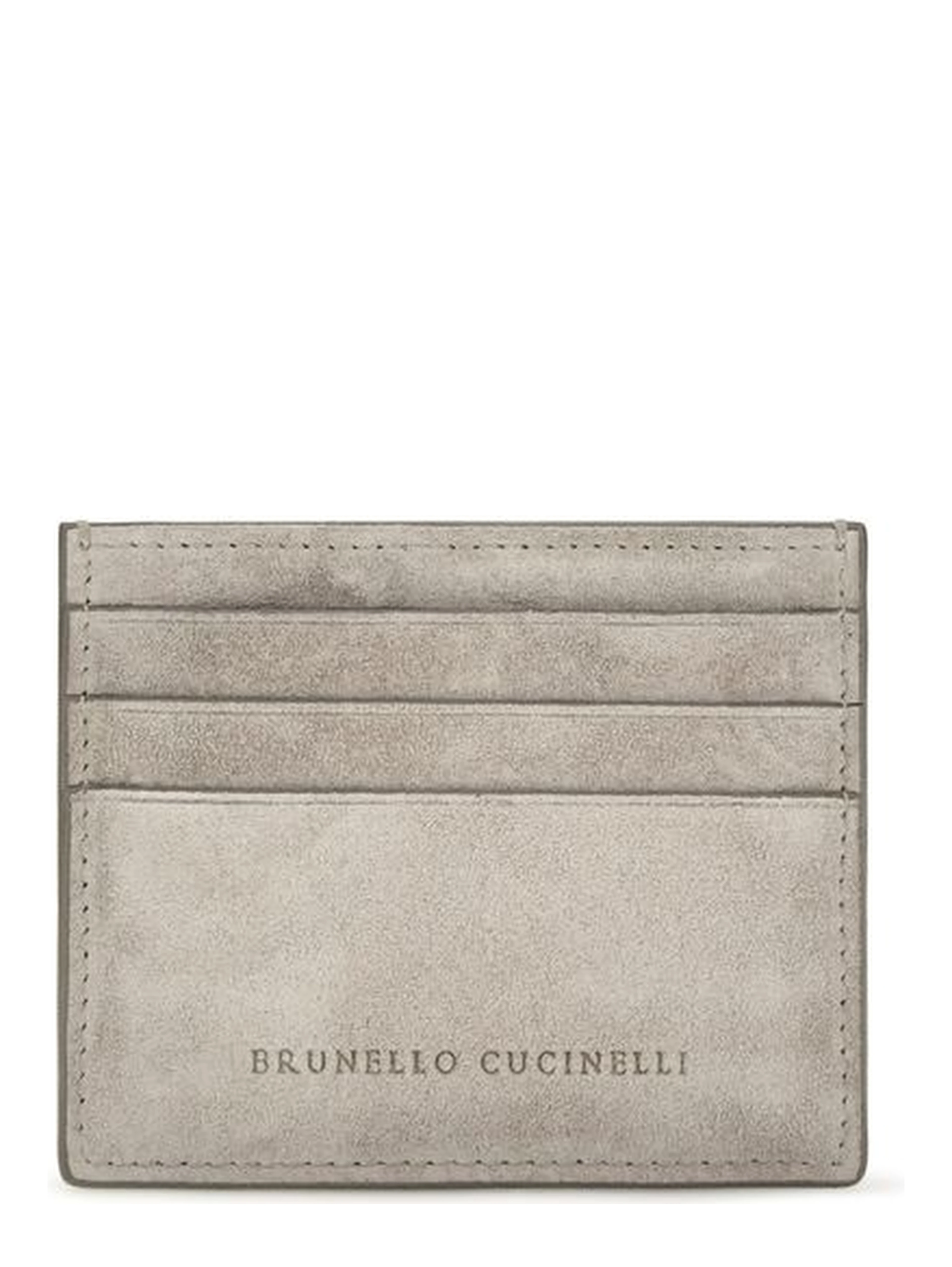 Gray Calf Leather Bos Taurus Wallet