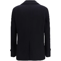 Blue Wool Oves Aries Coat