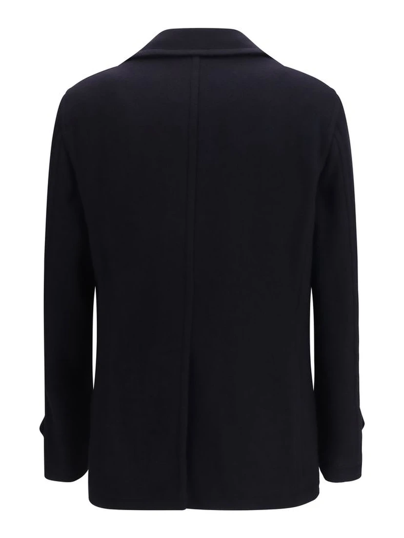 Blue Wool Oves Aries Coat