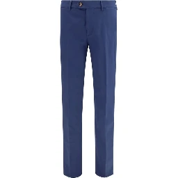 Blue Cotton Pants