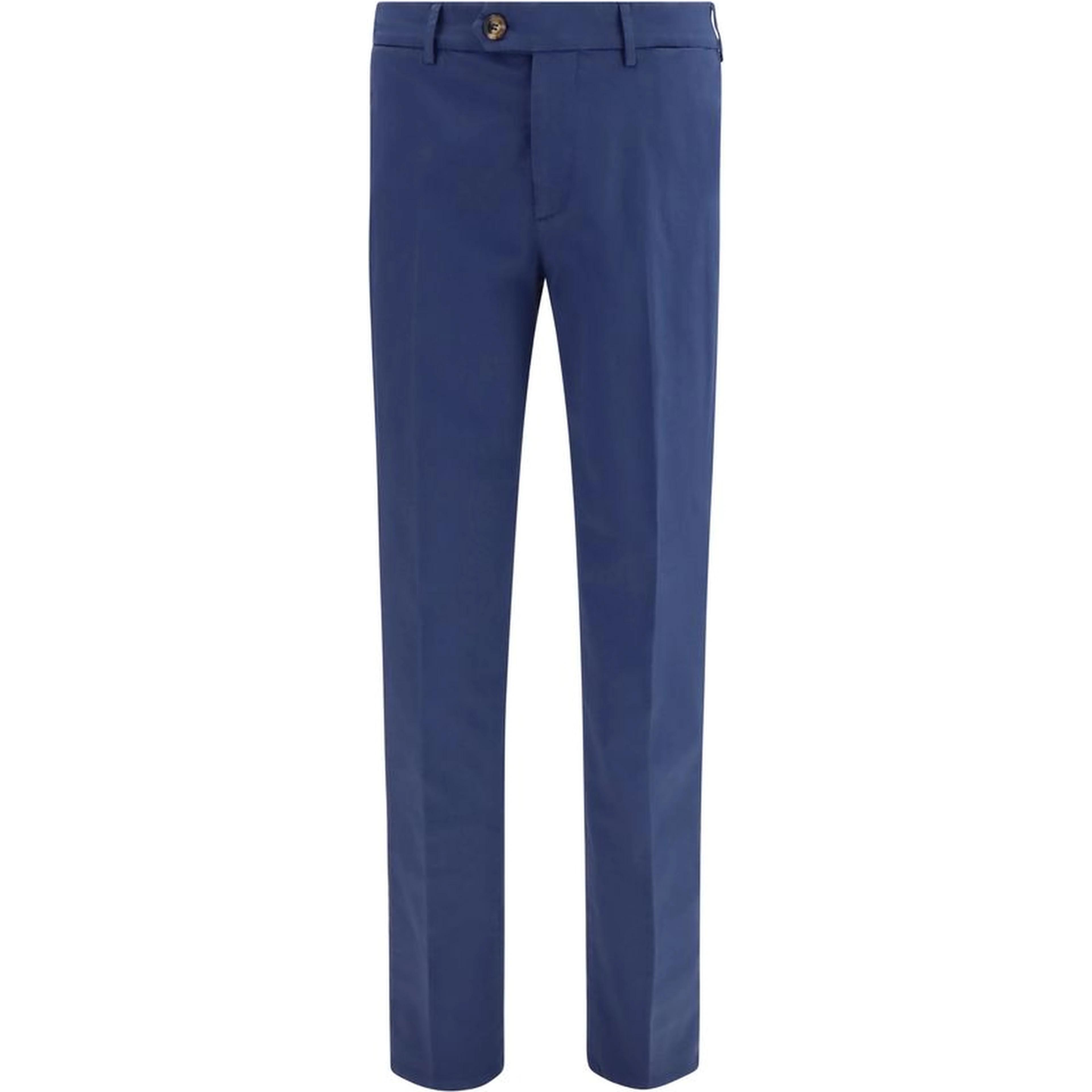 Blue Cotton Pants