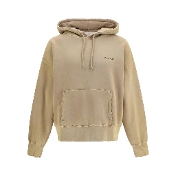 Brown Cotton Sweatshirt