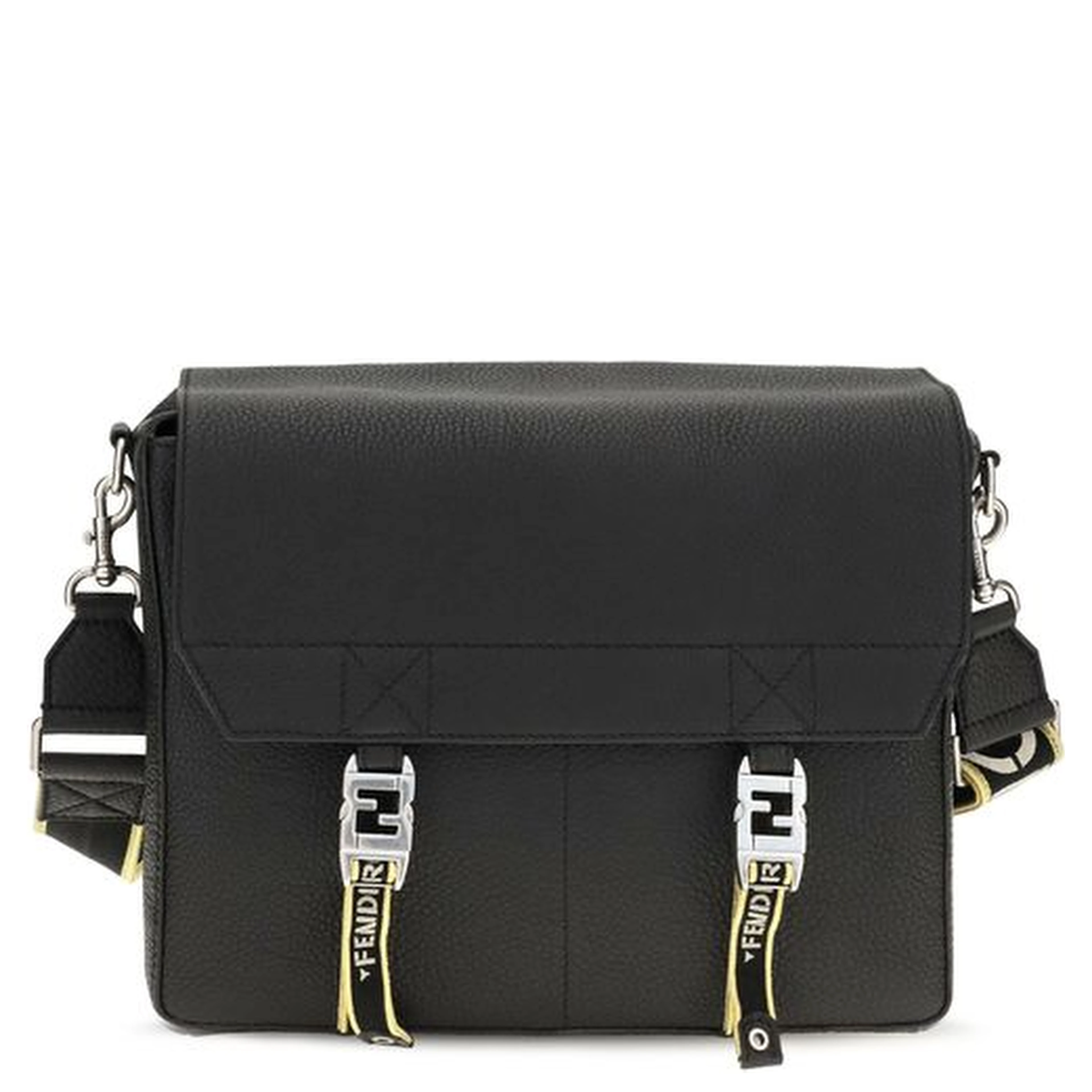 Black Calf Leather Bos Taurus Shoulder Bag