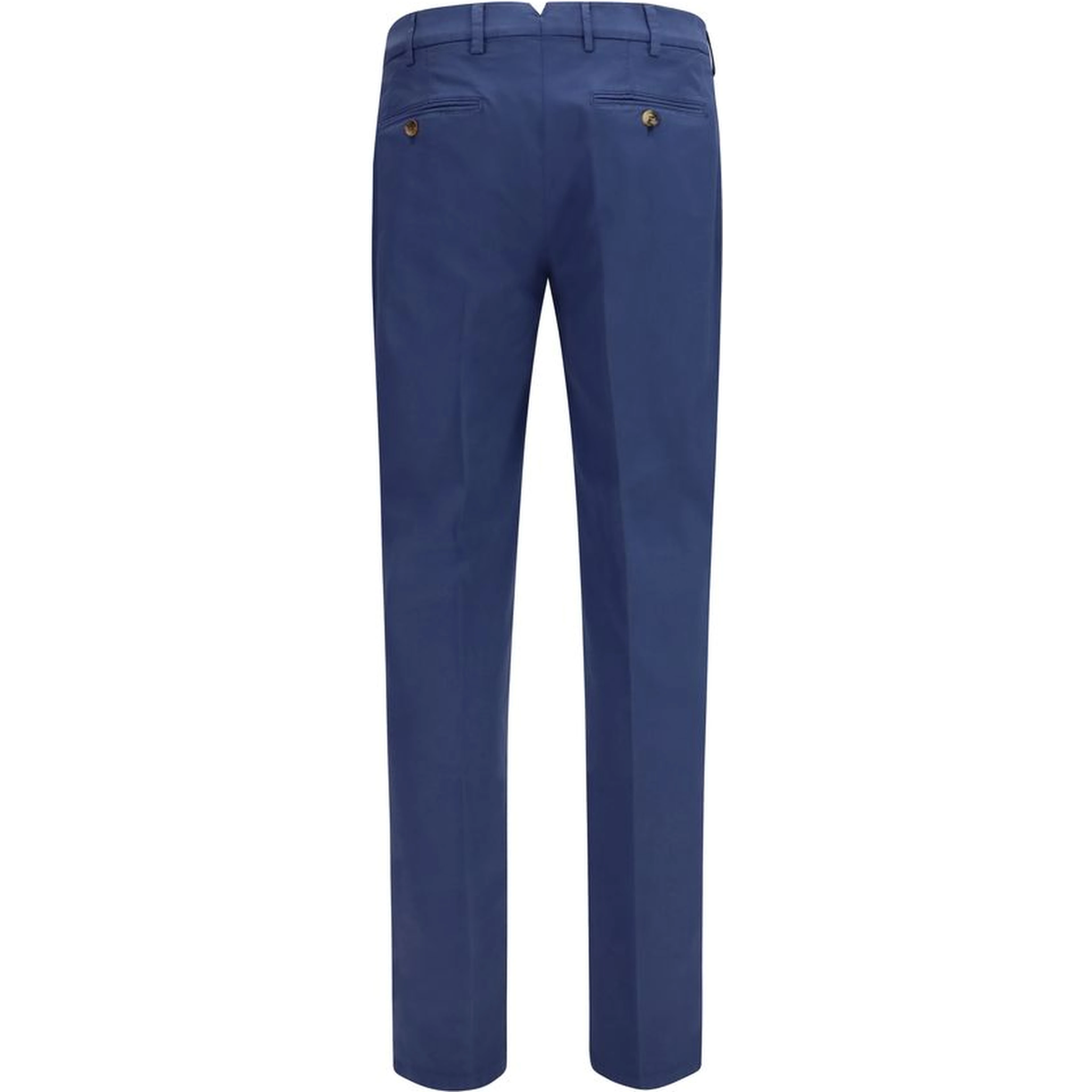 Blue Cotton Pants
