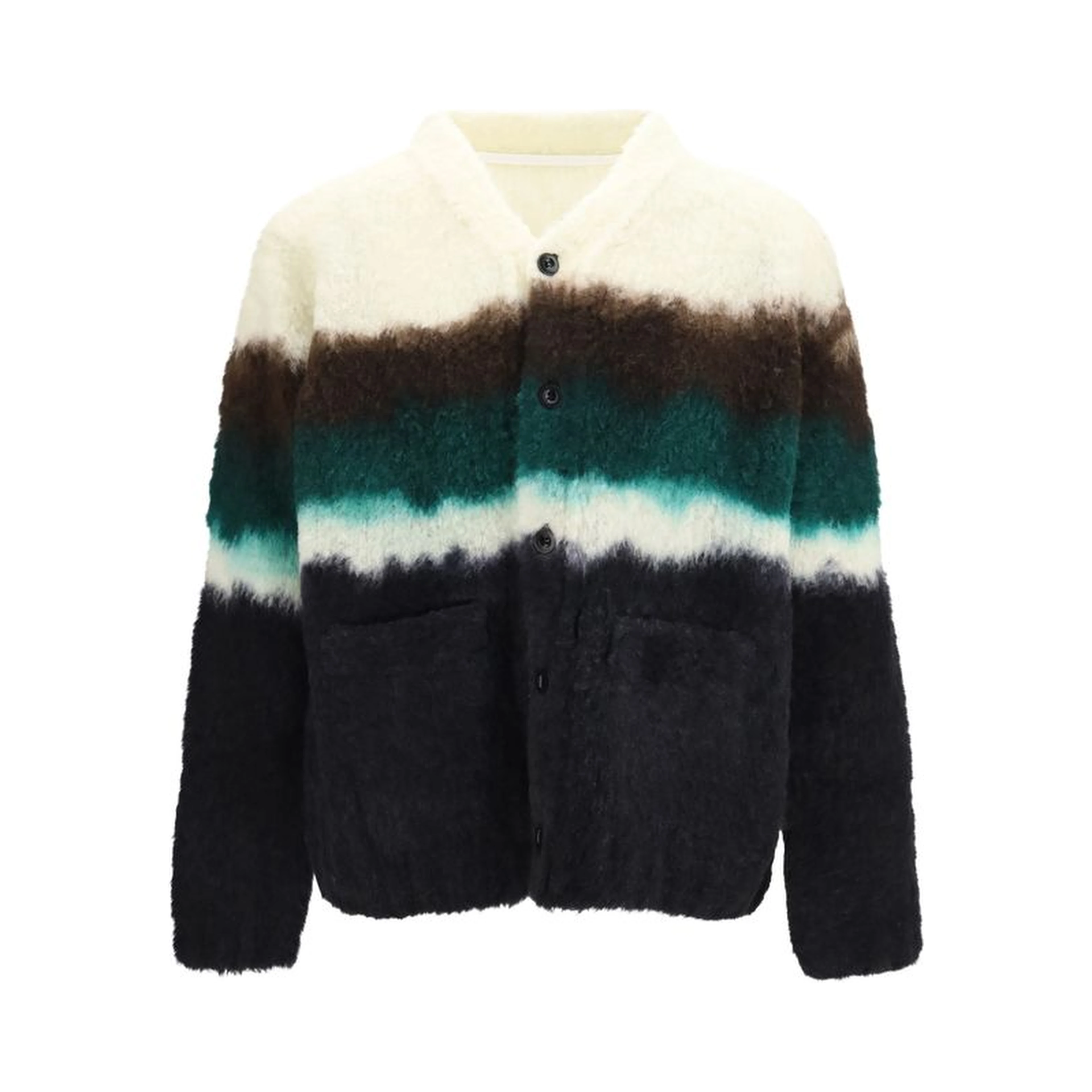 Multicolor Wool Oves Aries Cardigan