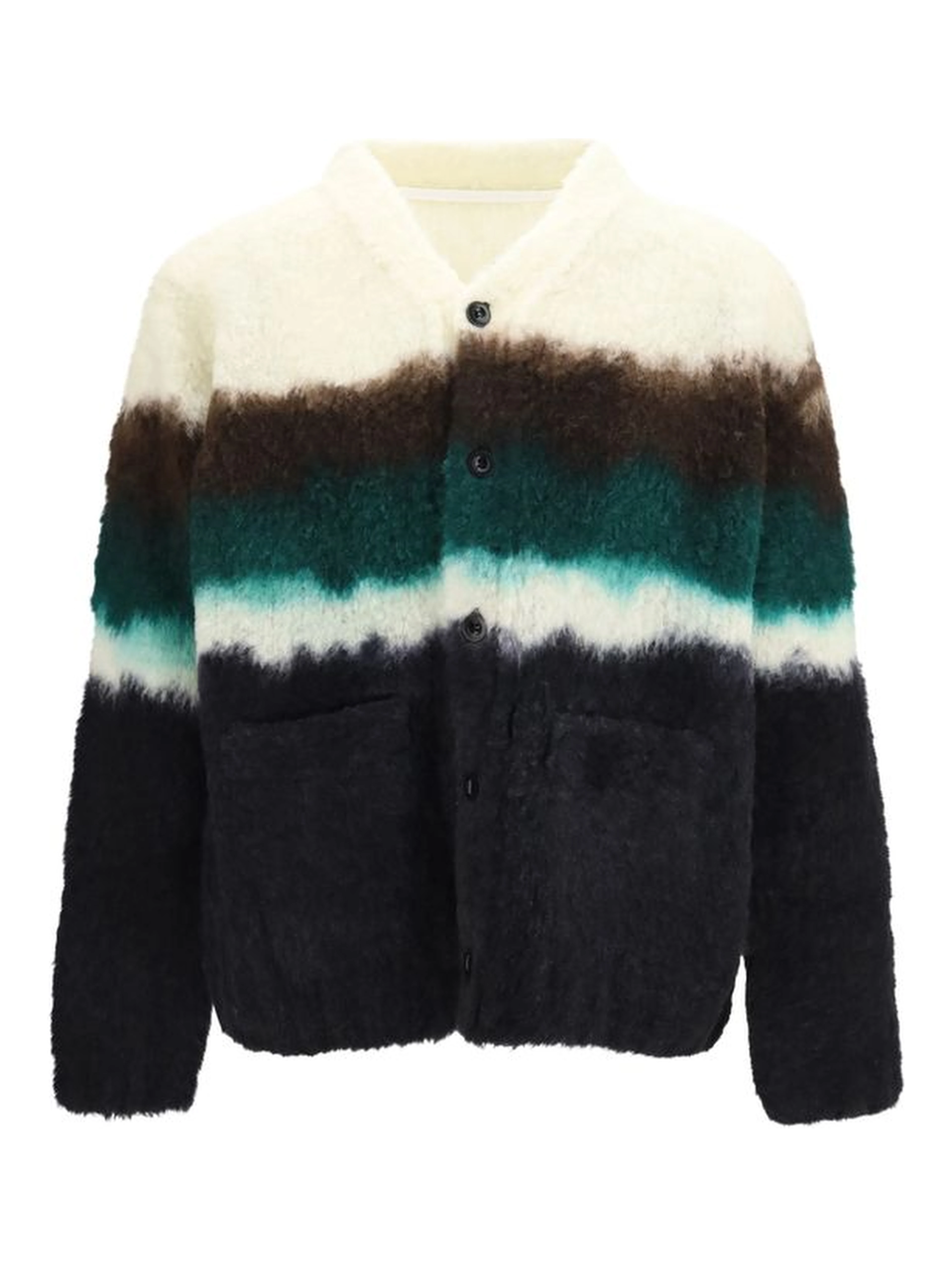 Multicolor Wool Oves Aries Cardigan