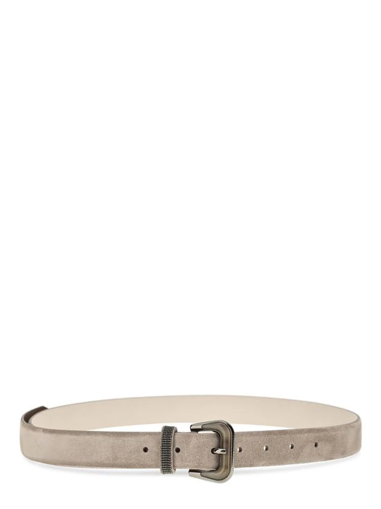 Beige Calf Leather Bos Taurus Regular Belt alternative