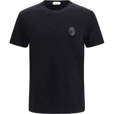 Black Cotton T-Shirt