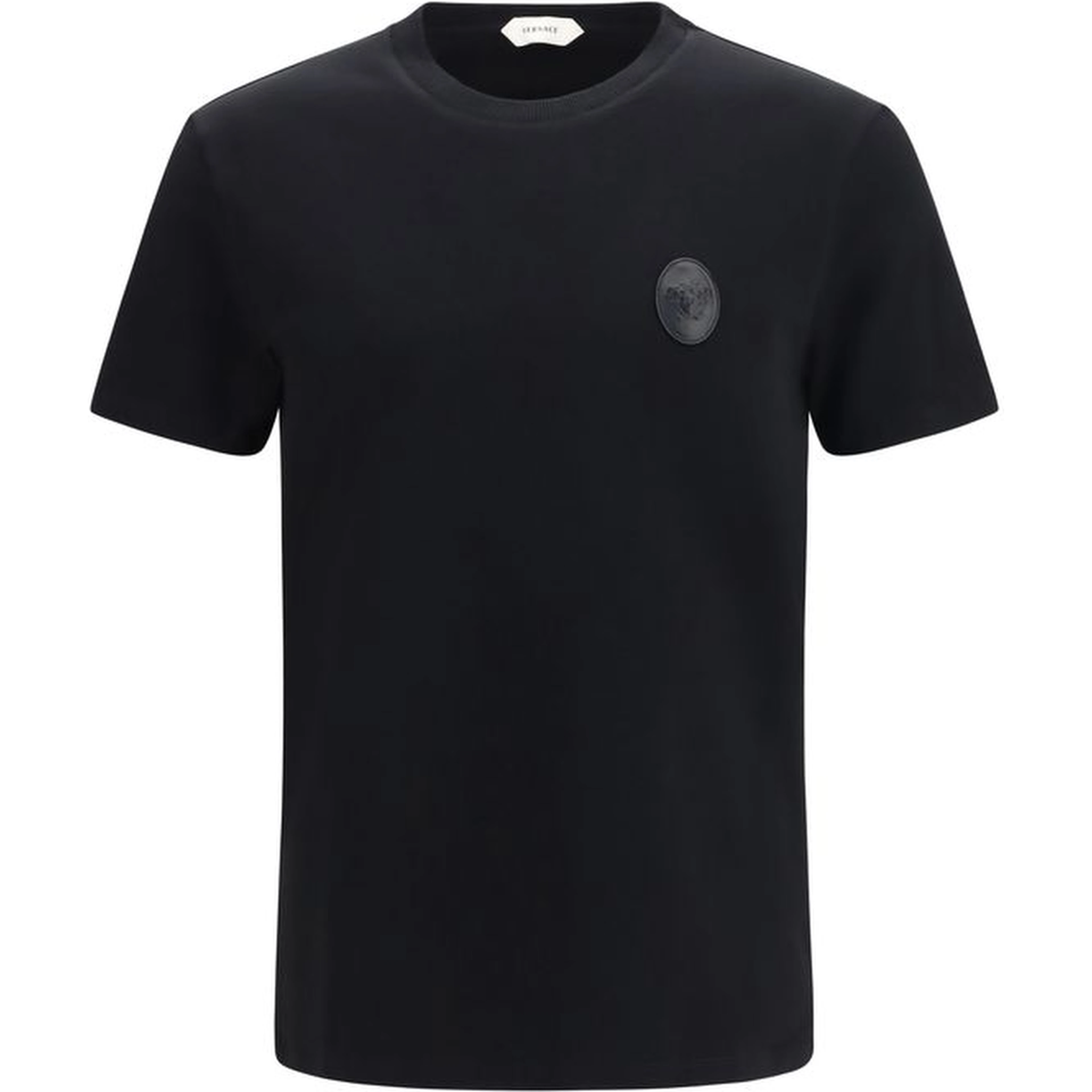 Black Cotton T-Shirt