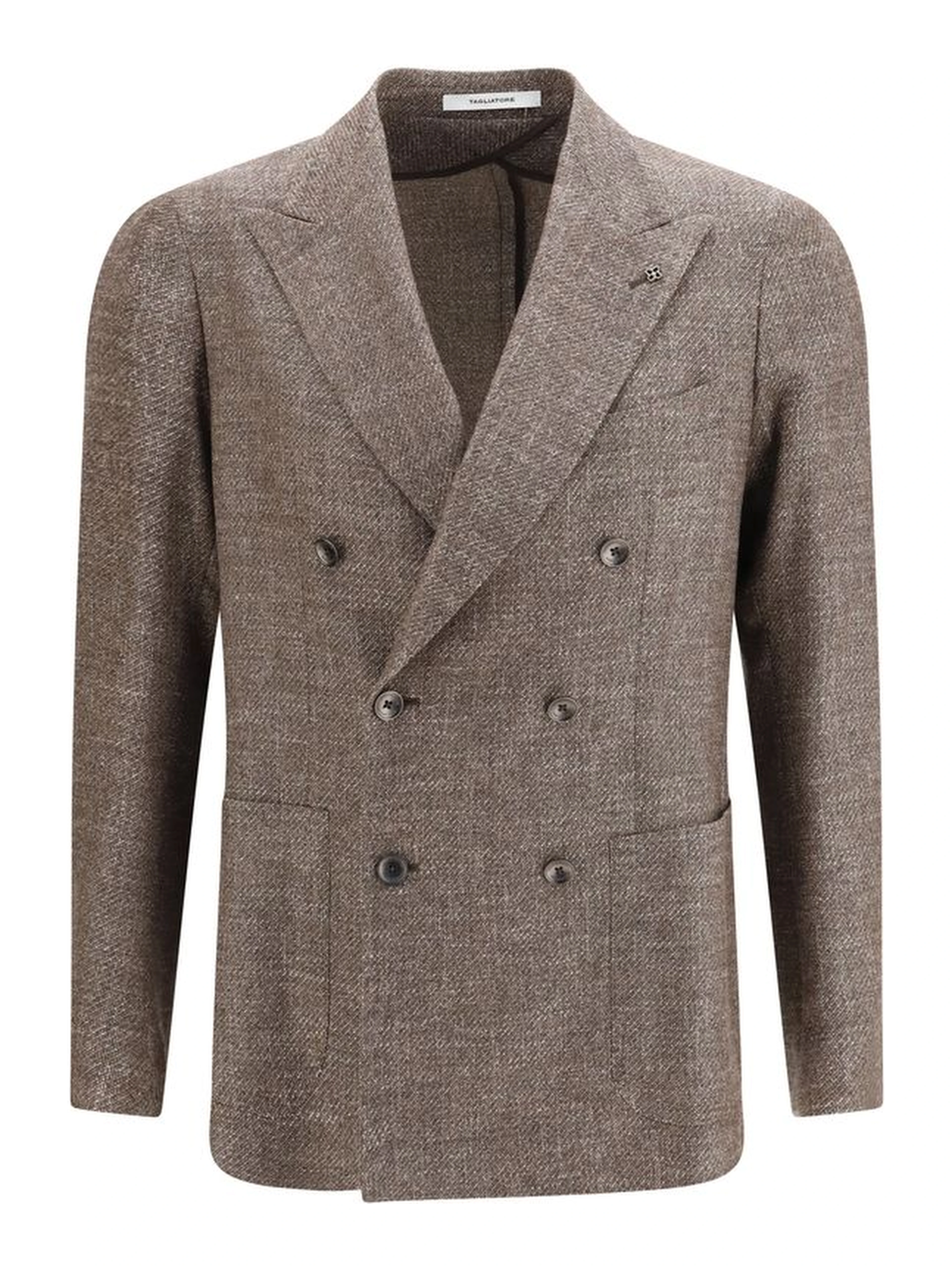 Brown Wool Oves Aries Blazer