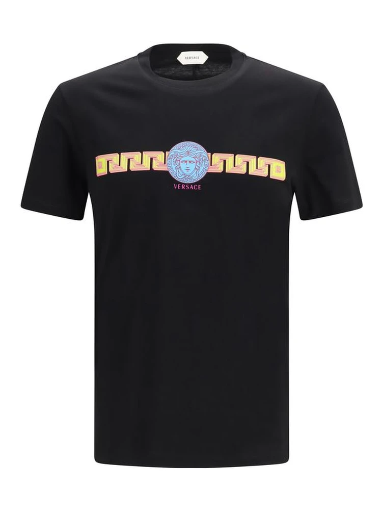 Black Cotton T-Shirt