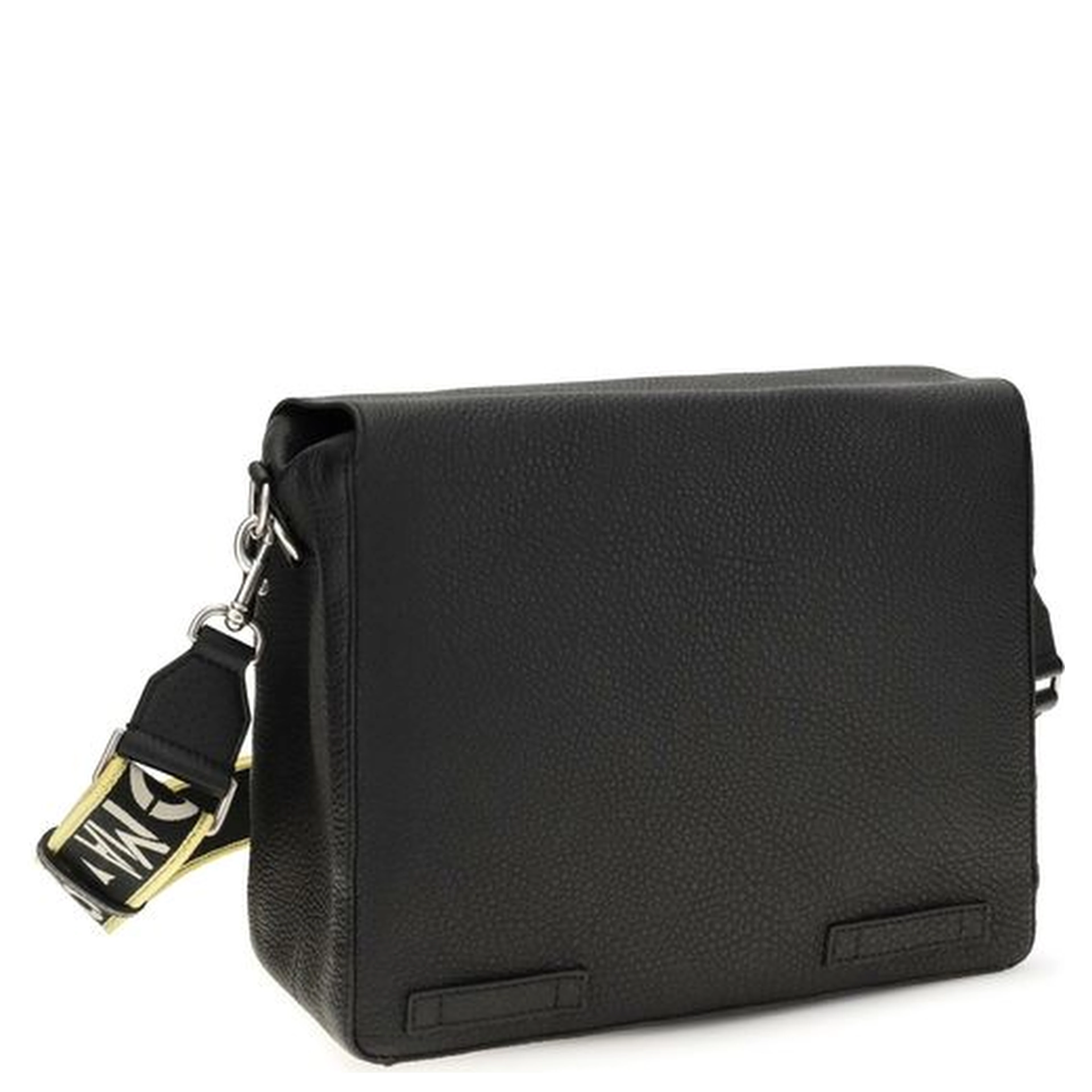 Black Calf Leather Bos Taurus Shoulder Bag
