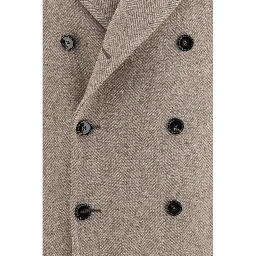 Beige Wool Oves Aries Coat