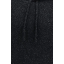 Black Wool Oves Aries Hoodie