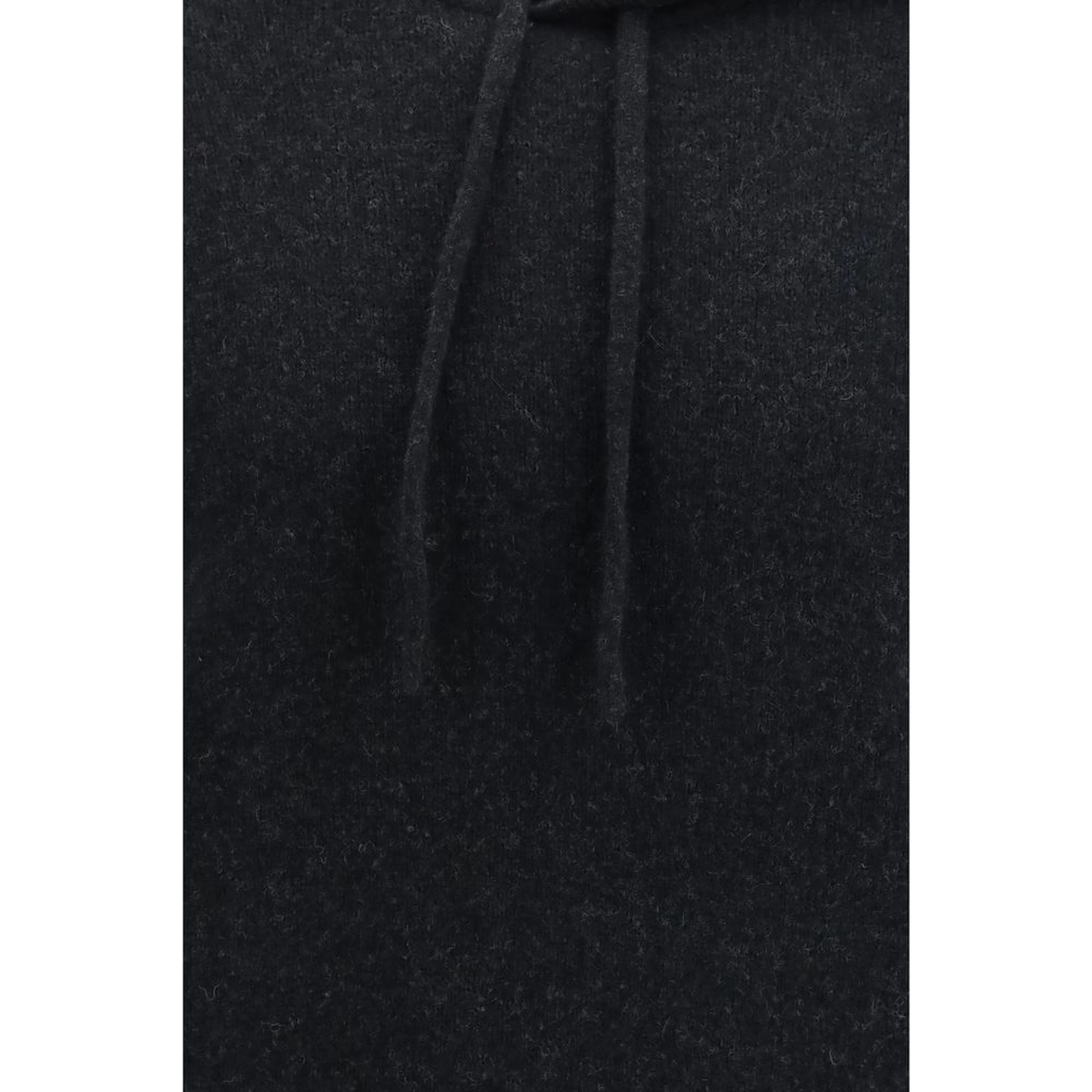 Black Wool Oves Aries Hoodie
