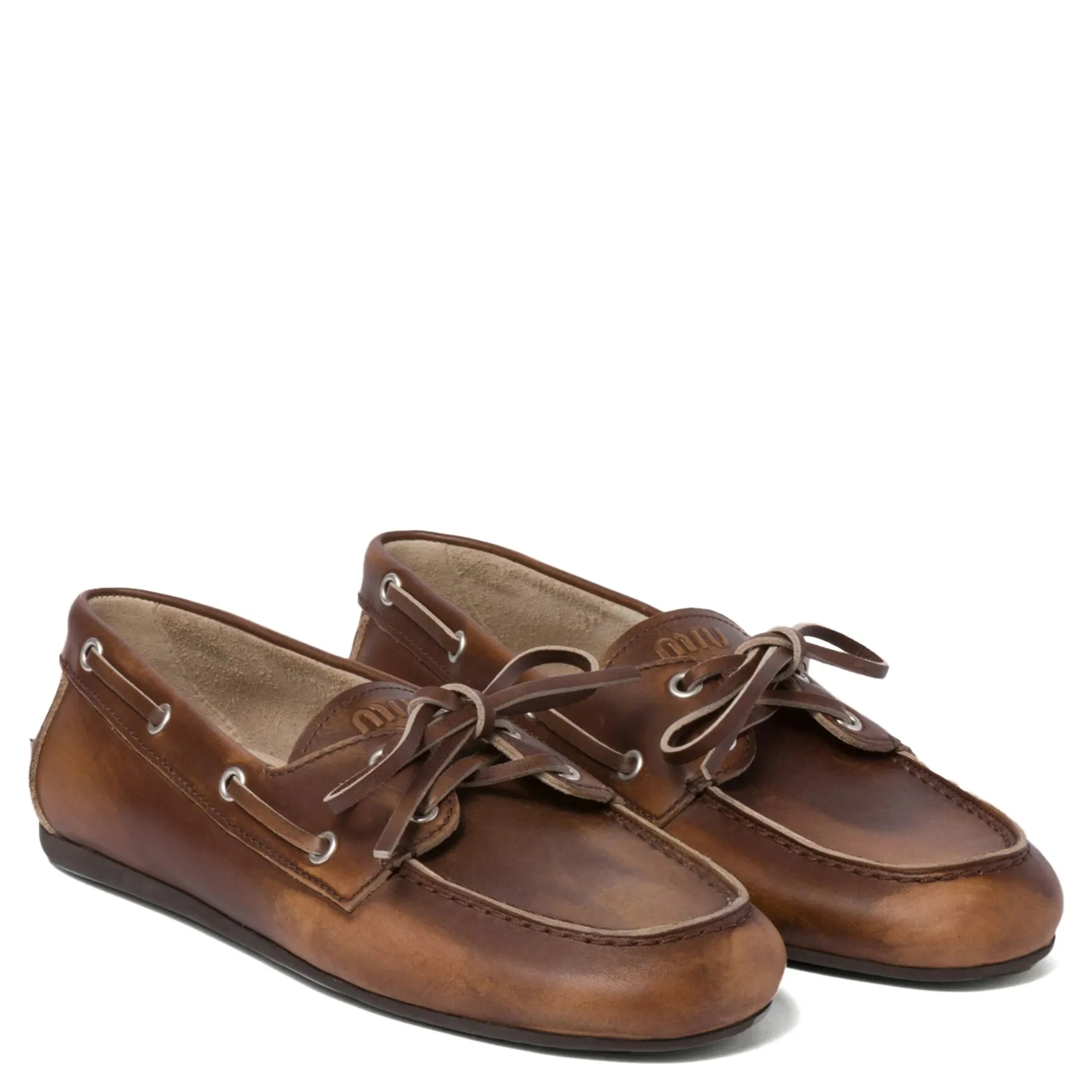 Miu Miu Flat shoes Burned