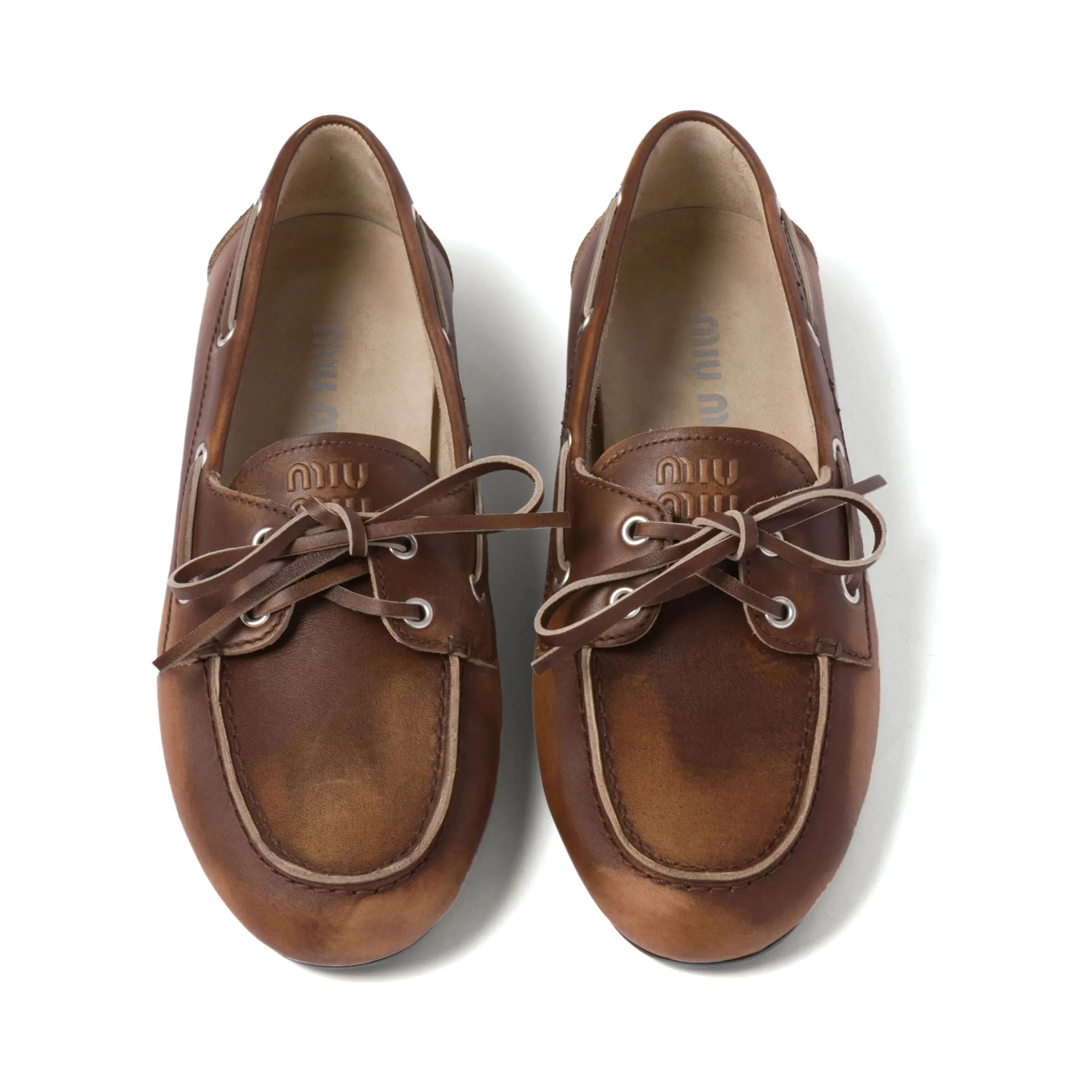 Miu Miu Flat shoes Burned