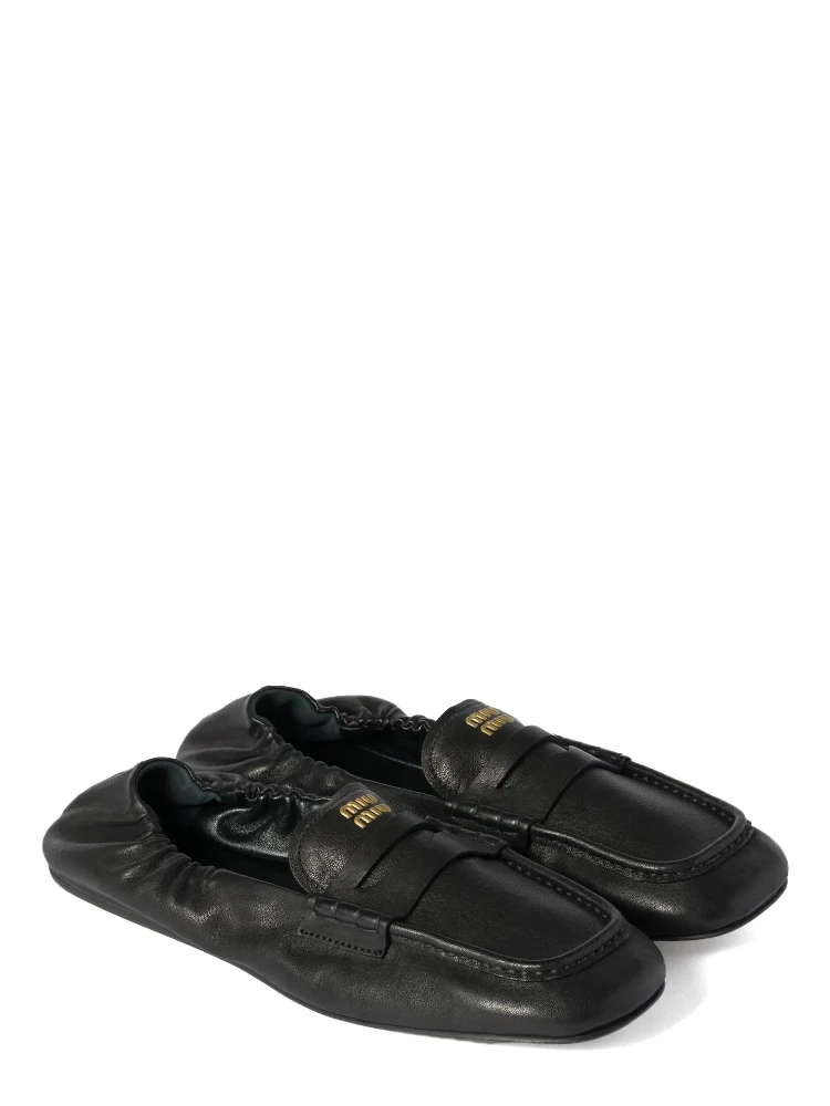 Miu Miu Flat shoes Black alternative