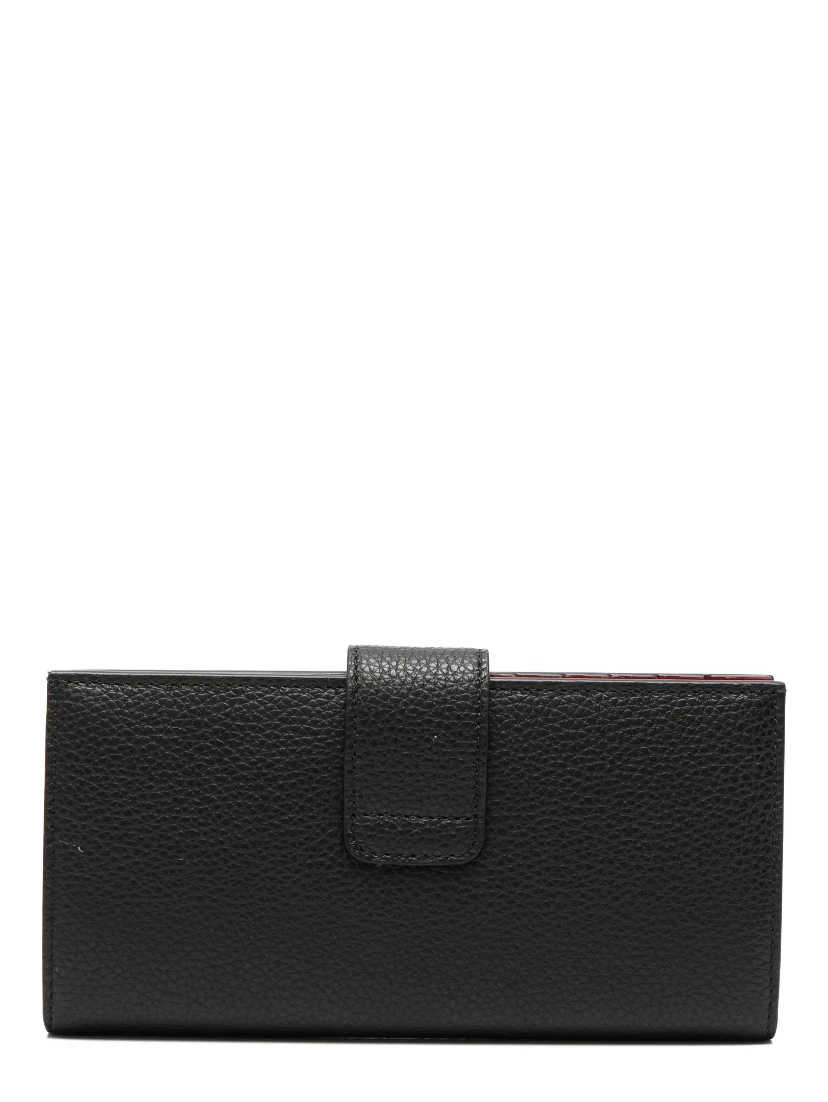 Ferragamo Wallets Black/red